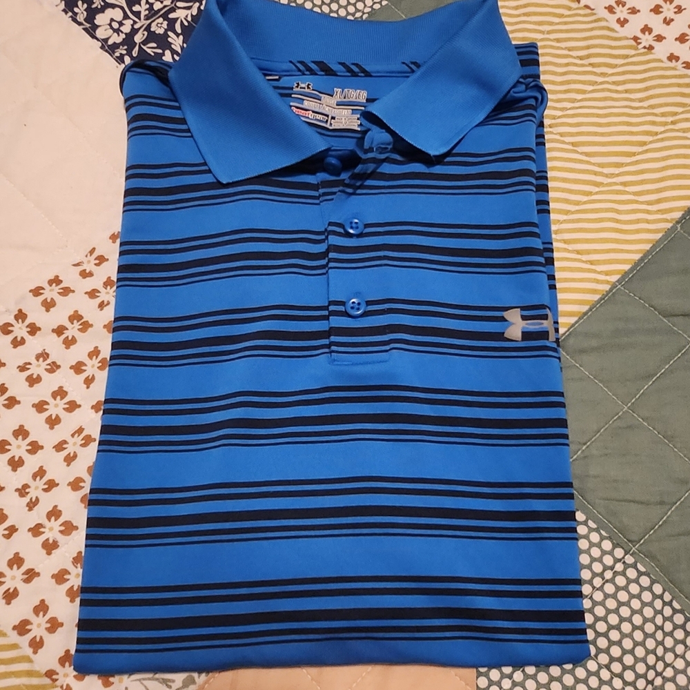 Under Armor Polo Heat Gear XL